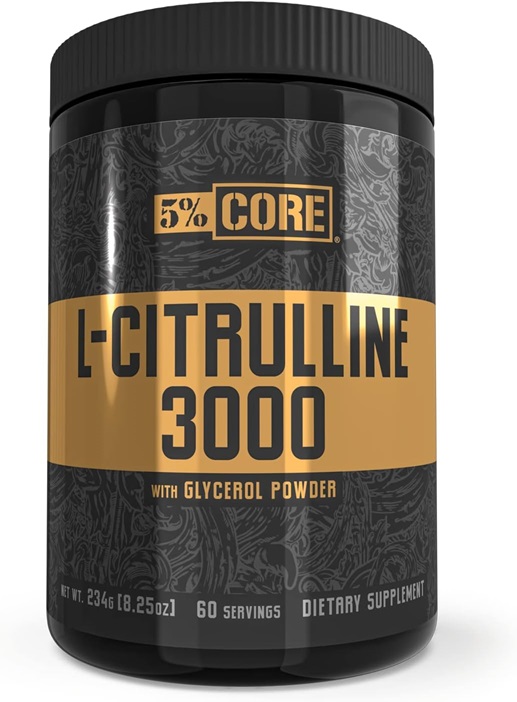 5% Nutrition - L-Citrulline 3000 - Core Series - 234g