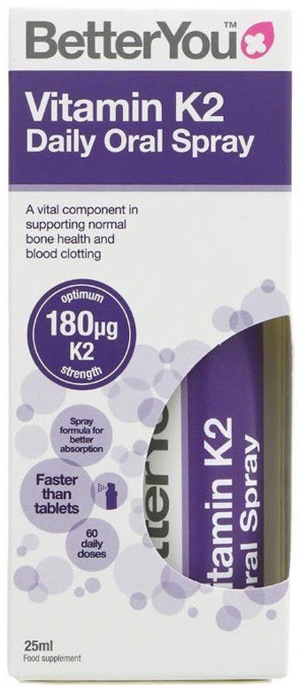BetterYou - Vitamin K2 Oral Daily Oral Spray - 25 ml.
