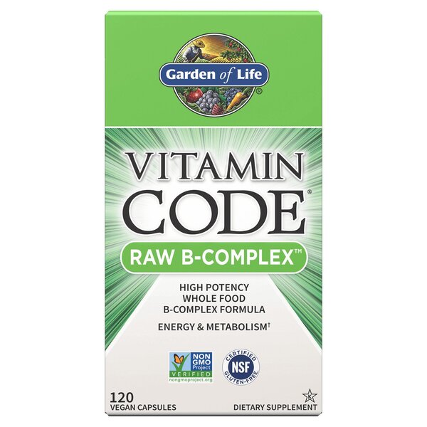 Garden of Life - Vitamin Code Raw B-Complex - 120 vegan caps