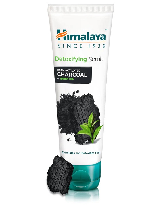 Himalaya - Detoxifying Scrub with Activated Charcoal & Green Tea - 75 ml.