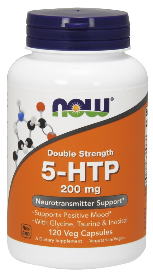 NOW Foods - 5-HTP with Glycine Taurine & Inositol