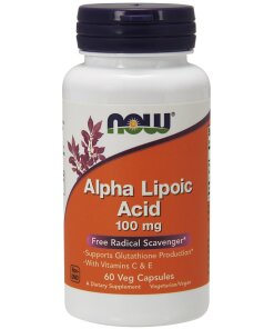 NOW Foods - Alpha Lipoic Acid with Vitamins C & E