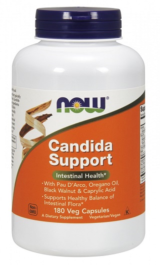 NOW Foods - Candida Support - 180 vcaps