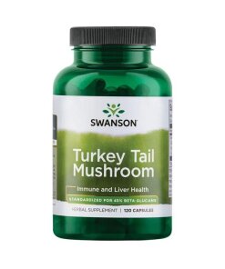 Swanson - Turkey Tail Mushroom - 120 caps