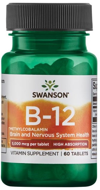 Swanson - Vitamin B-12 Methylcobalamin