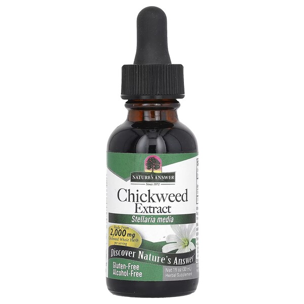 Nature's Answer - Chickweed Extract - 30 ml.