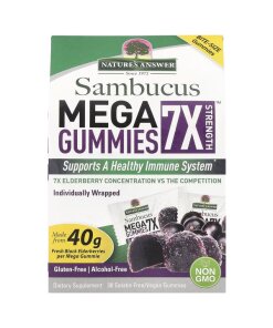 Nature's Answer - Sambucus Mega Gummies 7X Strength