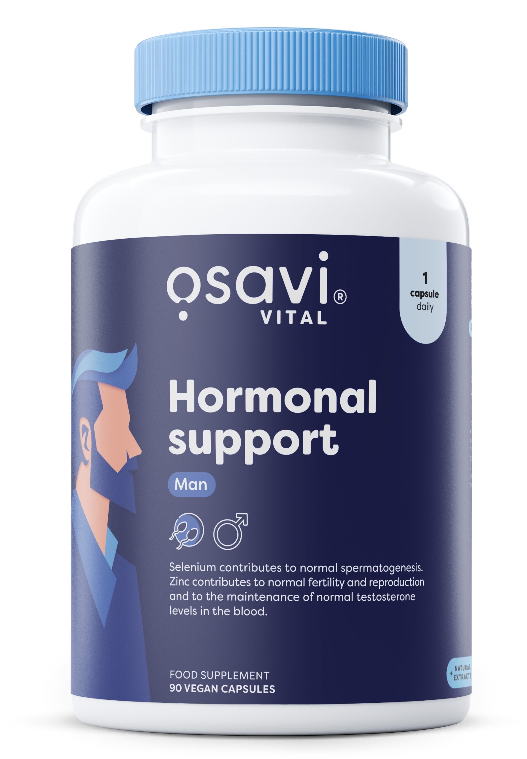 Osavi - Hormonal Support Man - 90 vegan caps