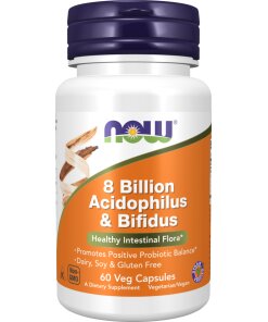 8 Billion Acidophilus & Bifidus Veg Capsules