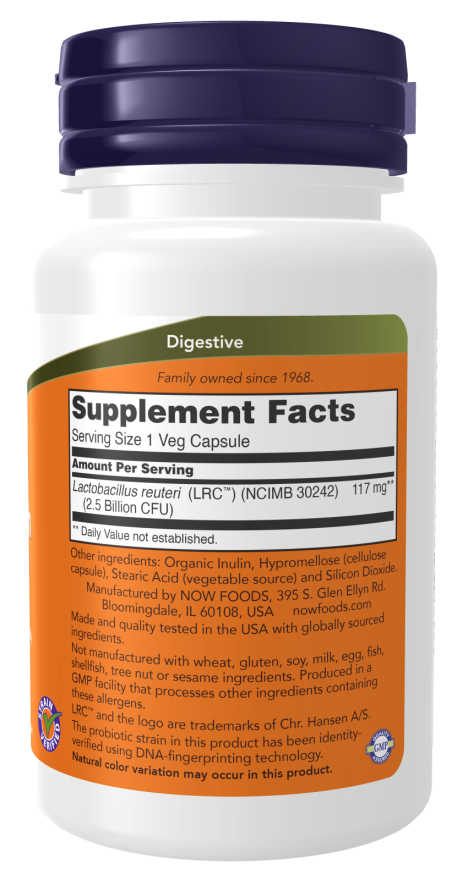 NOW Foods - Clinical Heart Health Probiotic - 60 vcaps - Image 2