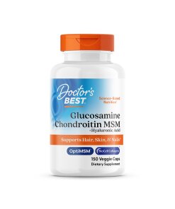 Doctor's Best Glucosamine Chondroitin MSM + Hyaluronic Acid