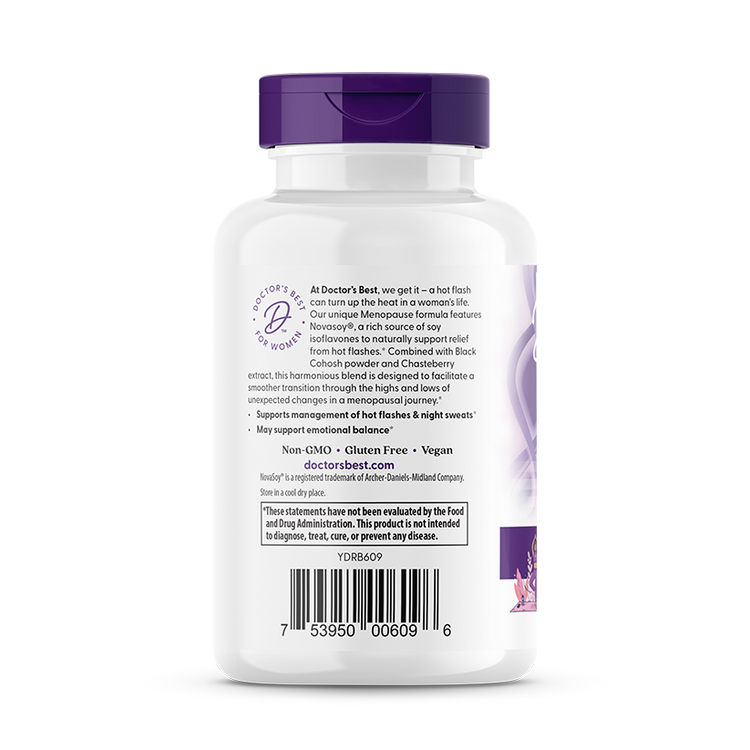 Doctor's Best - Υποστήριξη εμμηνόπασης για γυναίκες 30 κάψουλες - Image 3