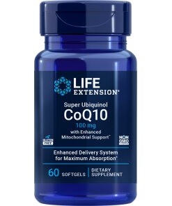Eco Supplements - Super Ubiquinol CoQ10 with Enhanced Mitochondrial Support™