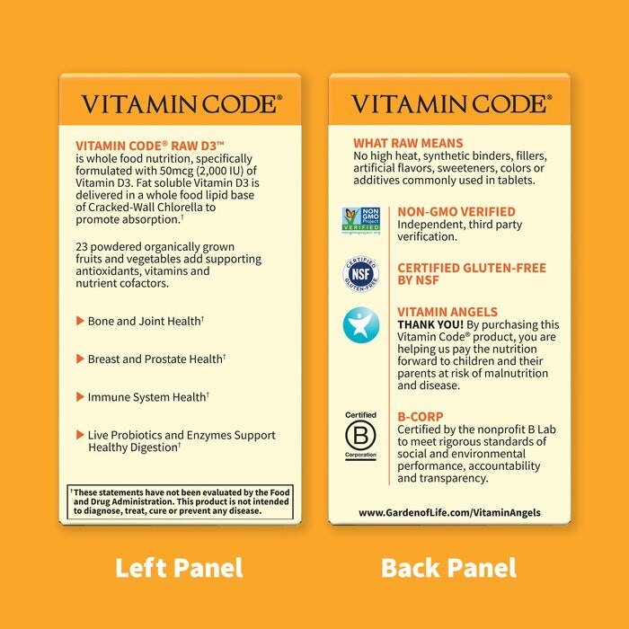 Have af Livet - Κώδικας Βιταμίνης Raw D3 2000 IU, 60 κάψουλες - Image 3