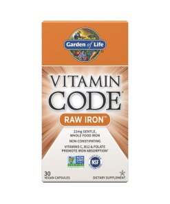 Eco Supplements - Vitamin Code Raw Iron Capsules