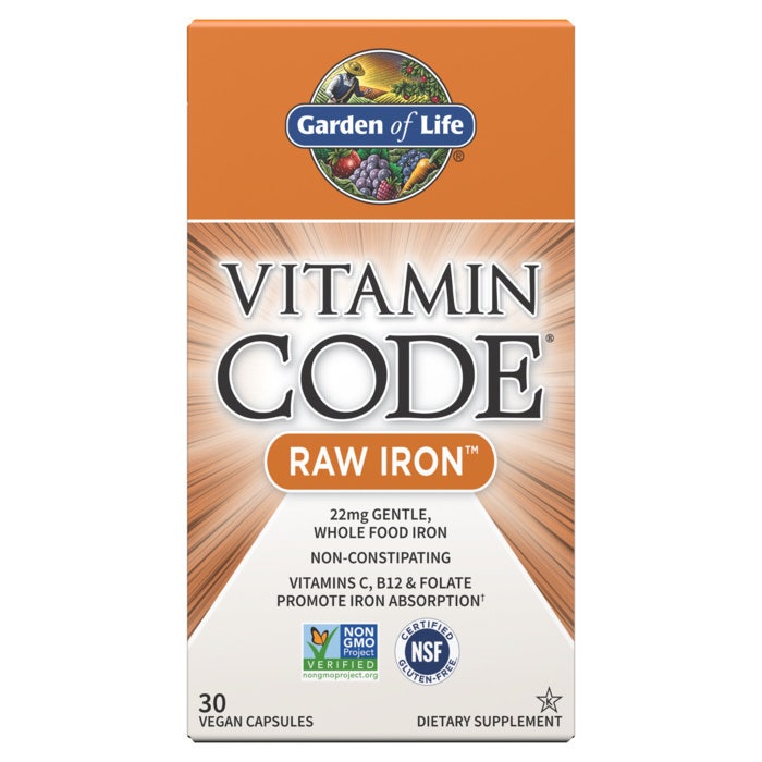Eco Supplements - Vitamin Code Raw Iron Capsules