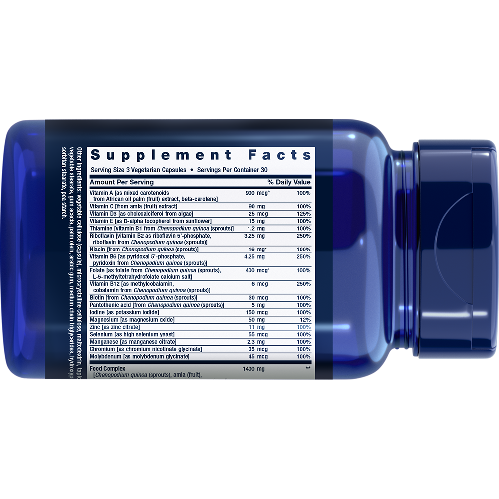 Life Extension - Πολυβιταμίνη Βασισμένη σε Φυτά, 90 κάψουλες - Image 2