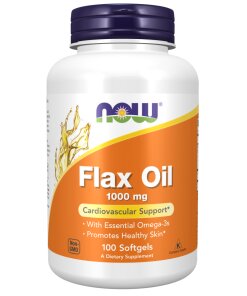 Flax Oil 1000 mg Softgels