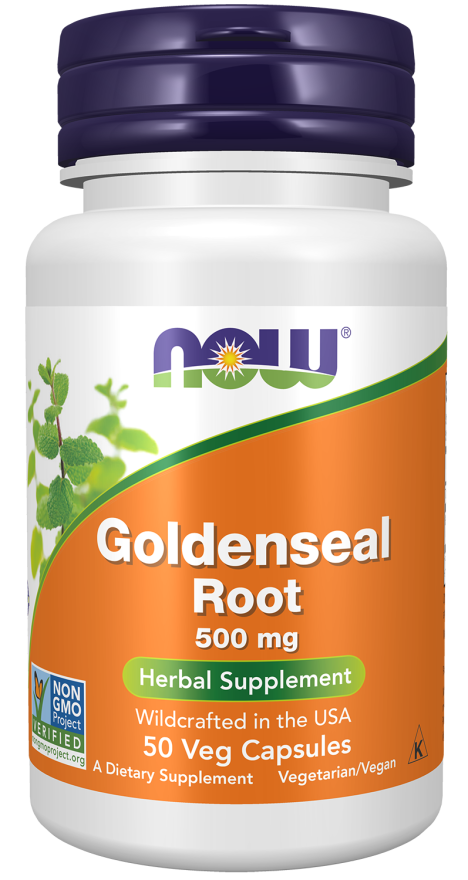 Goldenseal Root 500 mg Veg Capsules