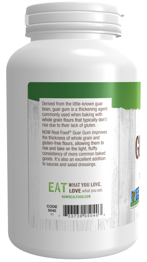 NOW Foods - Κόμμι Guar, Καθαρή Σκόνη 227g - Image 3