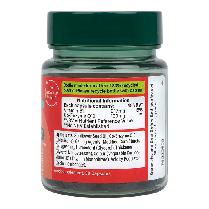 Holland & Barrett - Υψηλής Δύναμης CoQ-10 100mg, 30 κάψουλες - Image 2