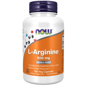 L-Arginine 500 mg Veg Capsules