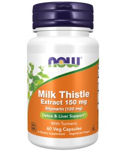 Milk Thistle Extract 150 mg Silymarin (120 mg) Veg Capsules