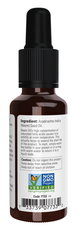 NOW Foods - Έλαιο Neem 100% Καθαρό, 30 ml - Image 3