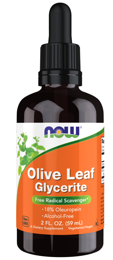 Olive Leaf Glycerite 18% Liquid