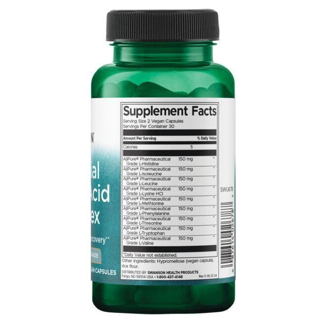 Swanson - AjiPure 9 αμινοξέα, 60 κάψουλες - Image 2