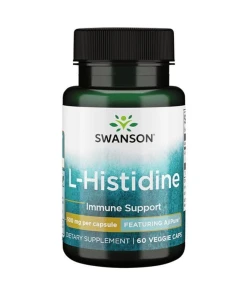 SWANSON AjiPure L-histydyna 500mg 60kaps