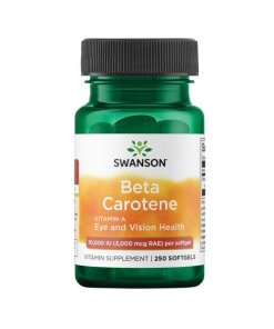 SWANSON Beta Carotene 10.000IU 250 sgels