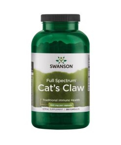 SWANSON Cat's claw 500mg 250kaps