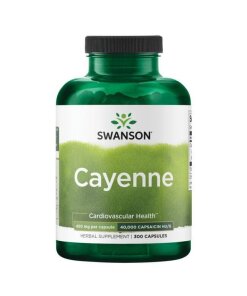 SWANSON Cayenne 450mg 300kaps