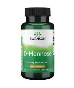 SWANSON D-mannoza 700mg 60kaps