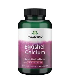 SWANSON Eggshell Calcium with Vitamin D-3 120kaps