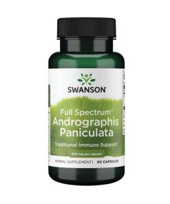 SWANSON FS Andrographis Paniculata 400mg 60 kaps