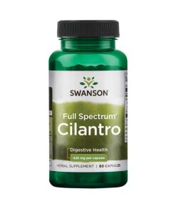 SWANSON FS Cilantro (Kolendra siewna) 60 kaps