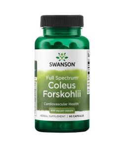 SWANSON FS Coleus Forskohlii 400mg 60 kaps