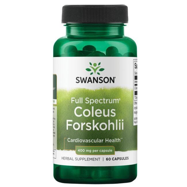 SWANSON FS Coleus Forskohlii 400mg 60 kaps