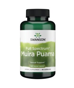 SWANSON FS Muira Puama 400mg 90 kaps