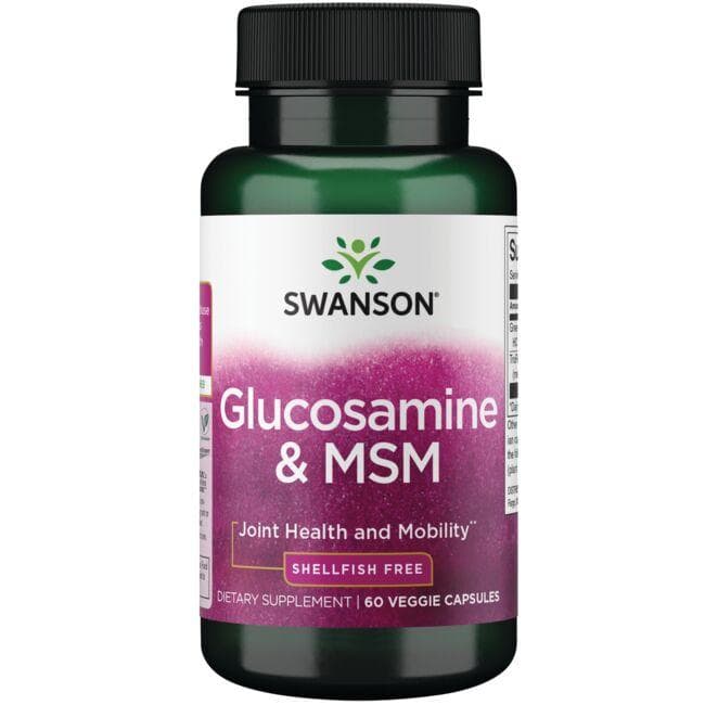 SWANSON Glucosamine + MSM 60kaps