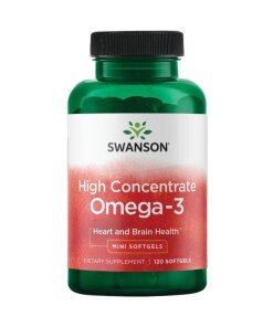 SWANSON High Concentrate Omega-3 120sgels