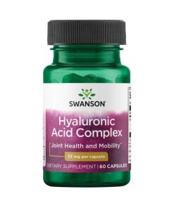 SWANSON Hyaluronic Acid Complex 60 kaps