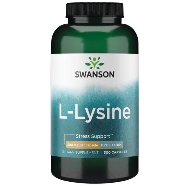 SWANSON L-Lizyna 500mg 300 kaps