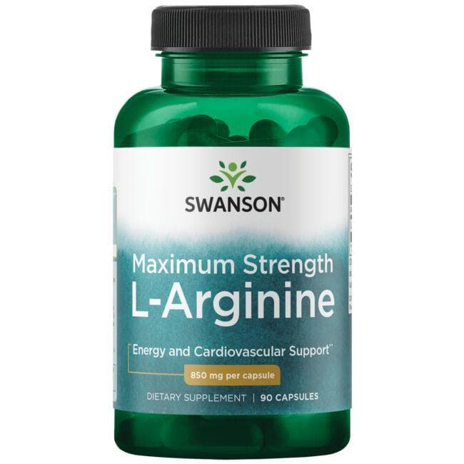 SWANSON L-arginina forte 850mg 90 kaps