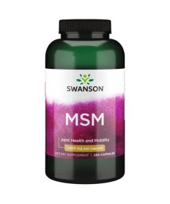 SWANSON MSM 1000mg 240kaps