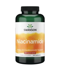 SWANSON Niacinamide 500mg 250 kaps