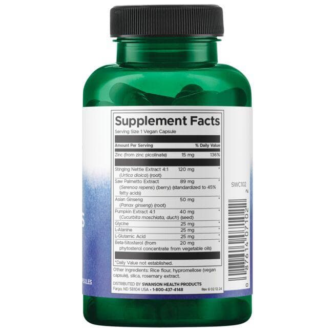 Swanson - Βασικά για την Προστάτη 90 κάψουλες - Image 2