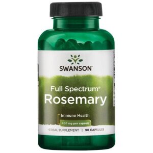 SWANSON Rozmaryn 400mg 90 kaps